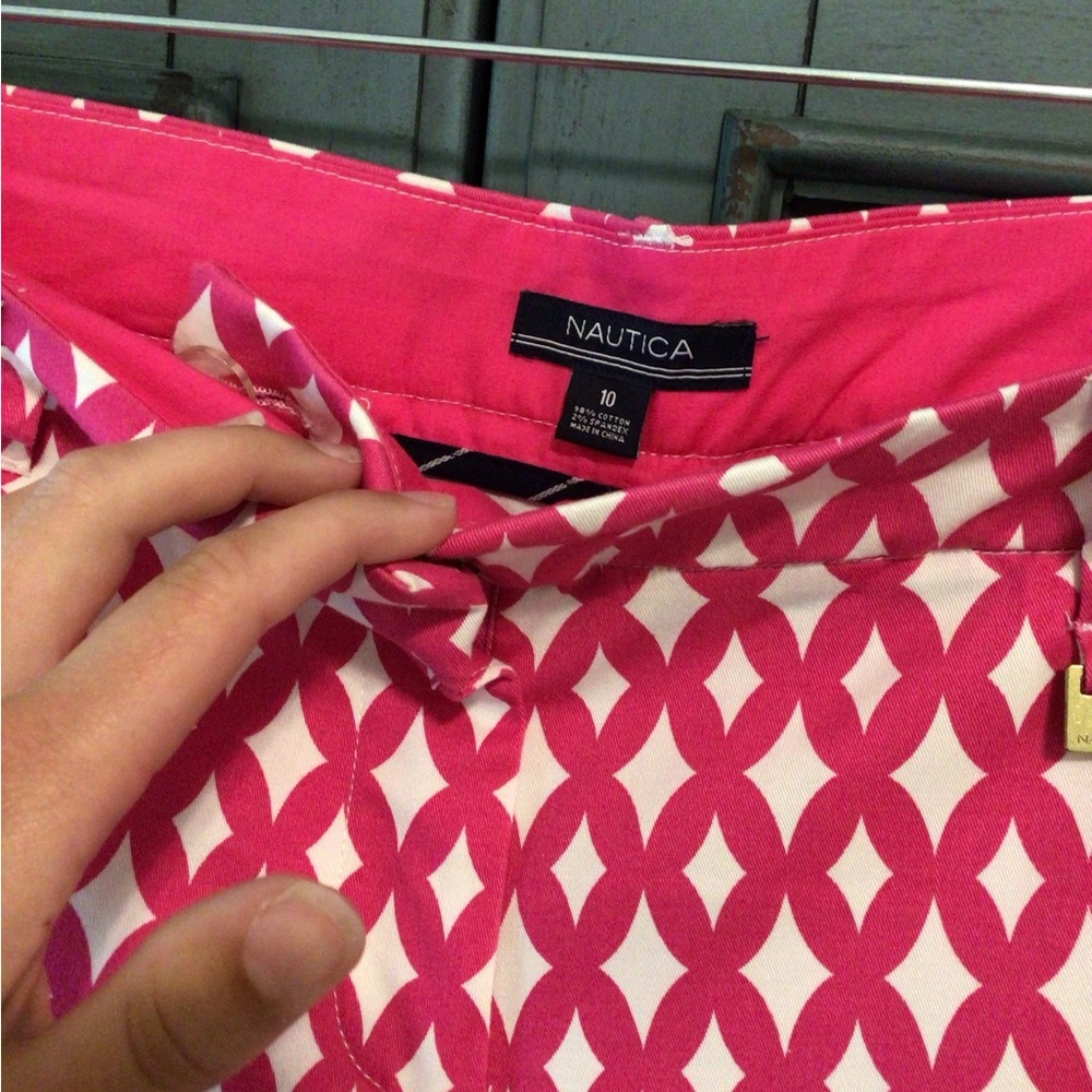 Nautica pink and white pants - Picture 4 of 5